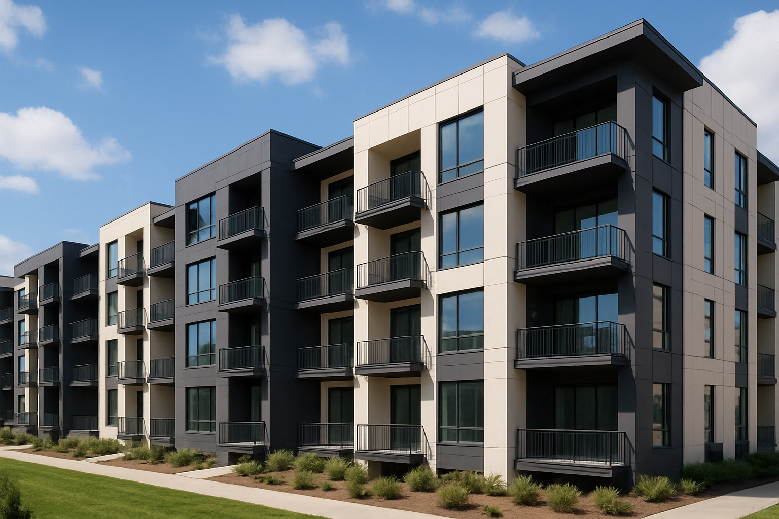 Modern Apartment Complex